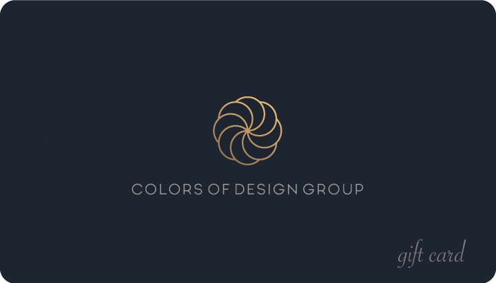 Tarjeta de regalo de Colors of Design Group
