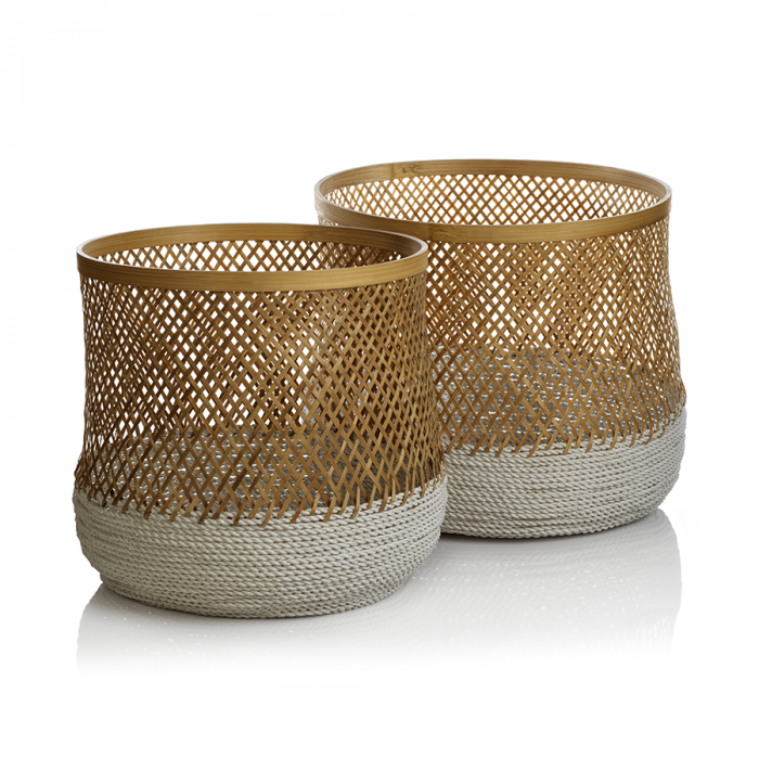 Bamboo and Raffia Baskets | Interior Design, Furniture & Home Decor Online Store. Unique Accents Decor. Gift Cards Available | Colors of Design, Interior Design Services